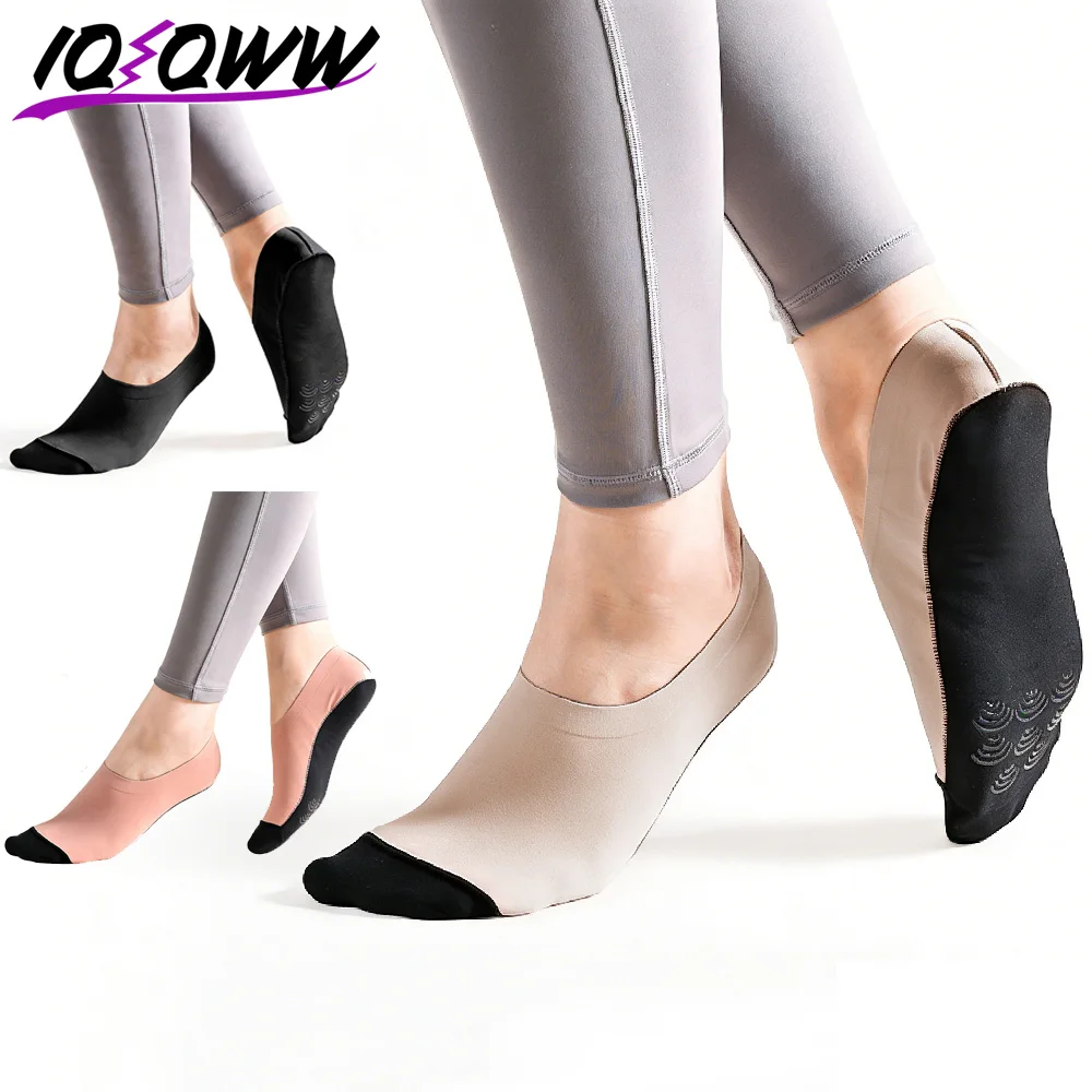 Pilates Yoga Footwear - 1Pair Grip Non Slip Socks, Yoga