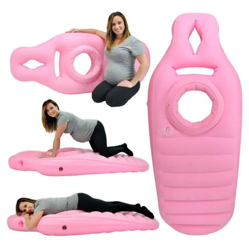 Mat Pilates Yoga - Inflatable Pregnancy Pillow Yoga Mat For