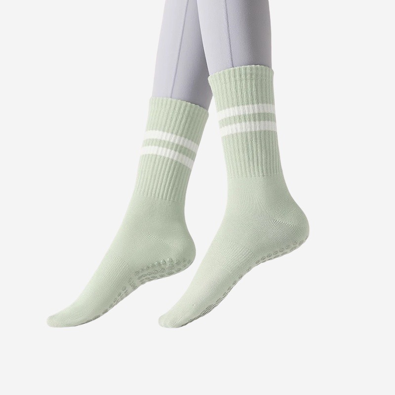 Pilates Yoga Footwear - Ladies Mid Calf Anti Slip Yoga