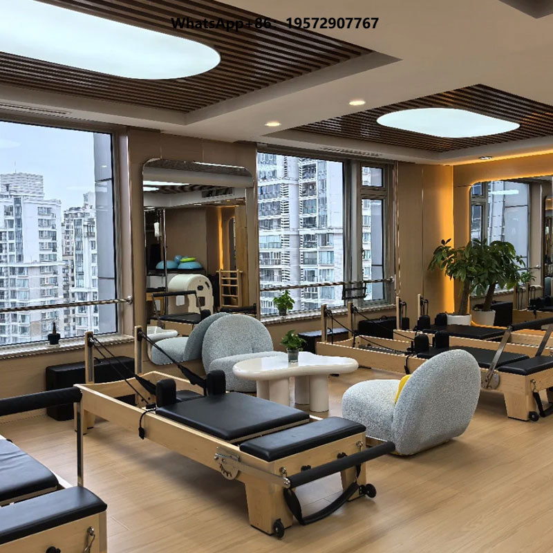 Pilates Yoga Studio - Customized Maple Wooden Adjustable Multi-Functional Pilates