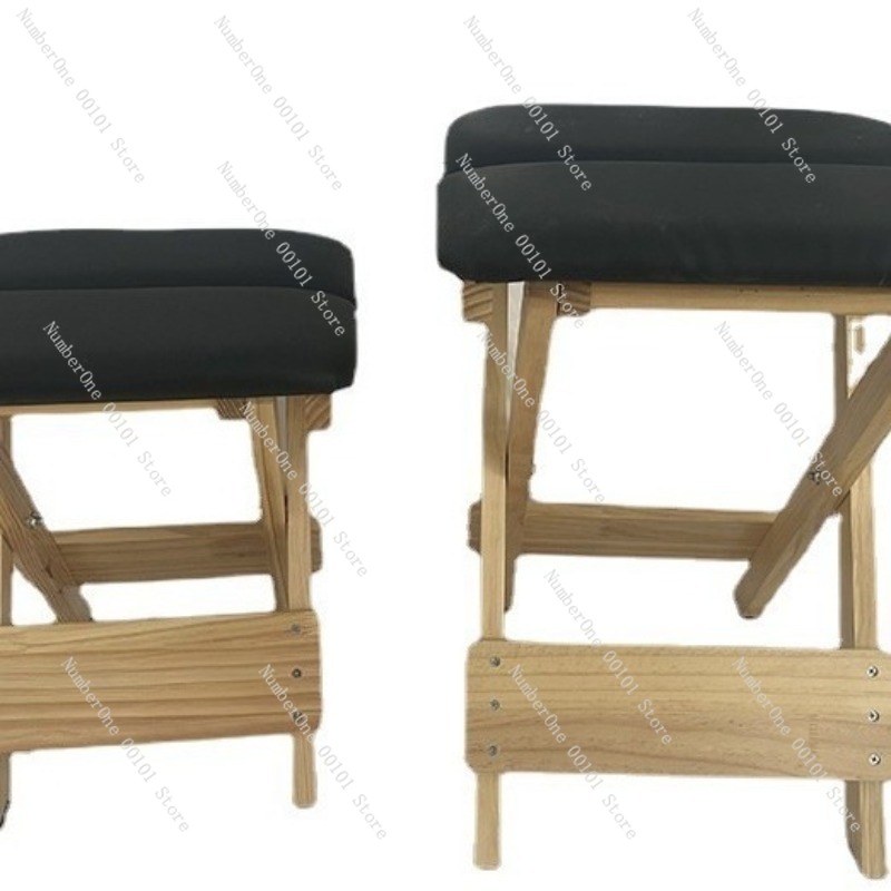 Pilates Yoga Chair - Solid Wood Folding Yoga Stool Pilates