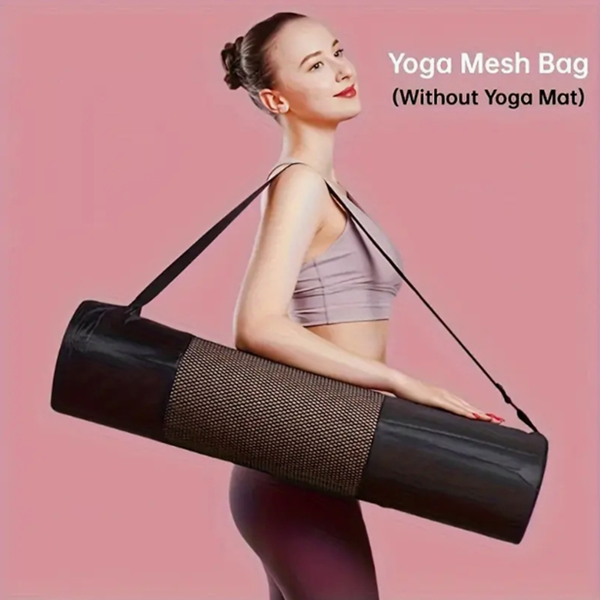 Pilates Yoga Studio - 1 Breathable Yoga Mat Storage Mesh