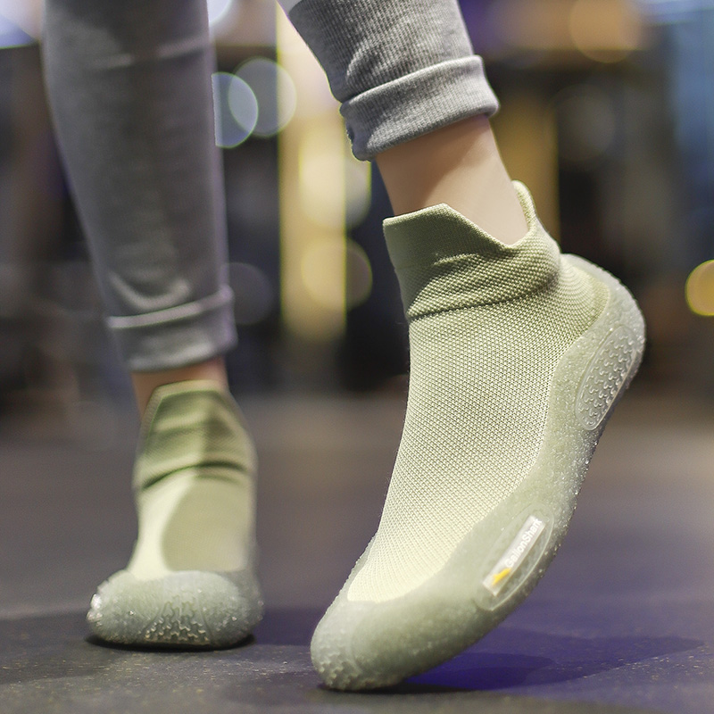 Pilates Yoga Footwear - GallonShark Lightweight Knit Barefoot Shoes Sock