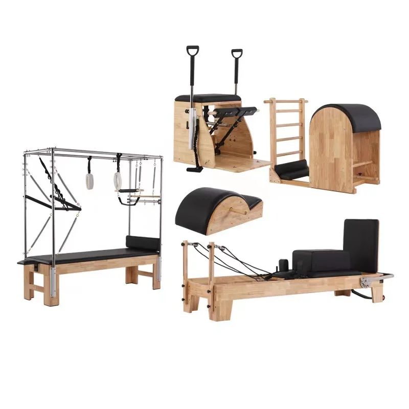 Pilates Yoga Chair - L #Pilates Oak Core Bed Commercial