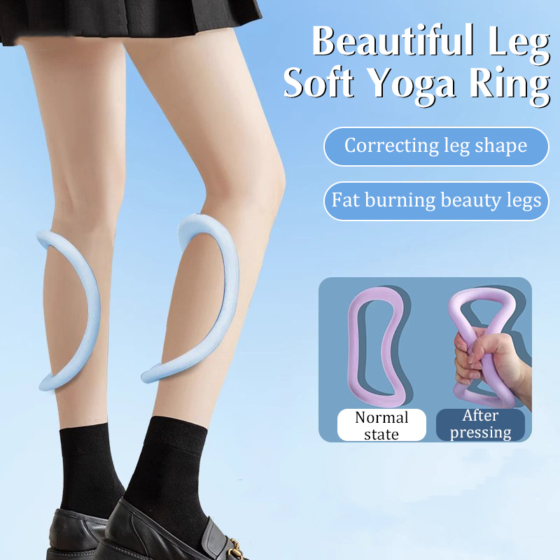 Pilates Yoga Ring - 1Pc TPR Soft Fascia Stretch Fitness