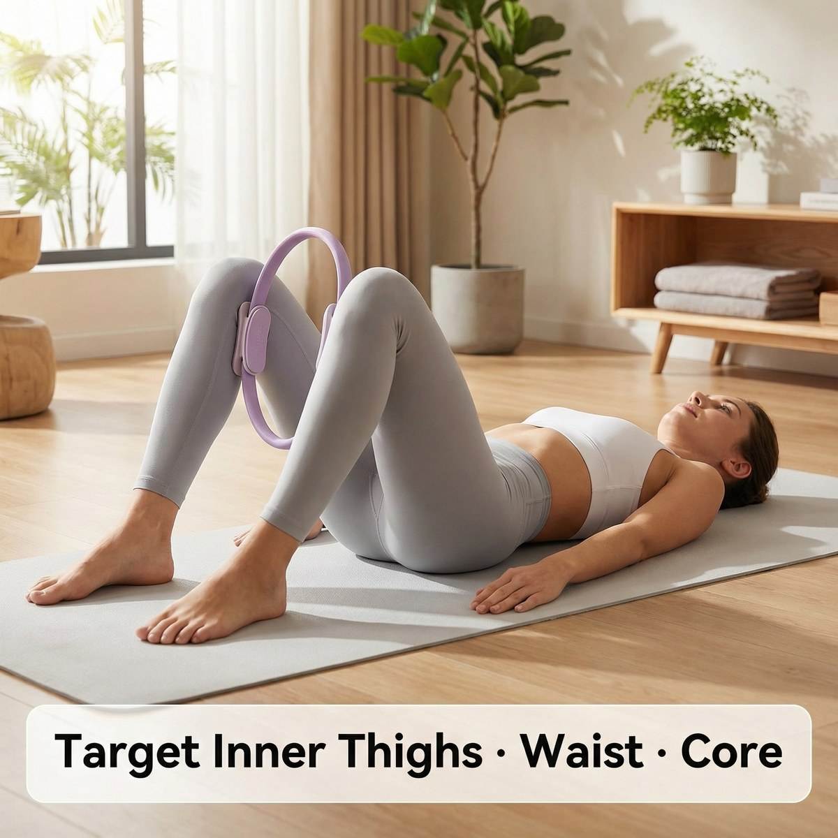 Pilates Yoga Ring - 38cm Pilates Ring Yoga Magic Circle