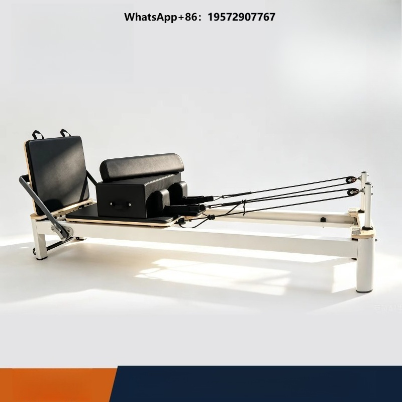 Pilates Yoga Studio - Professional Adjustable Wood Pilates Reformer Bed