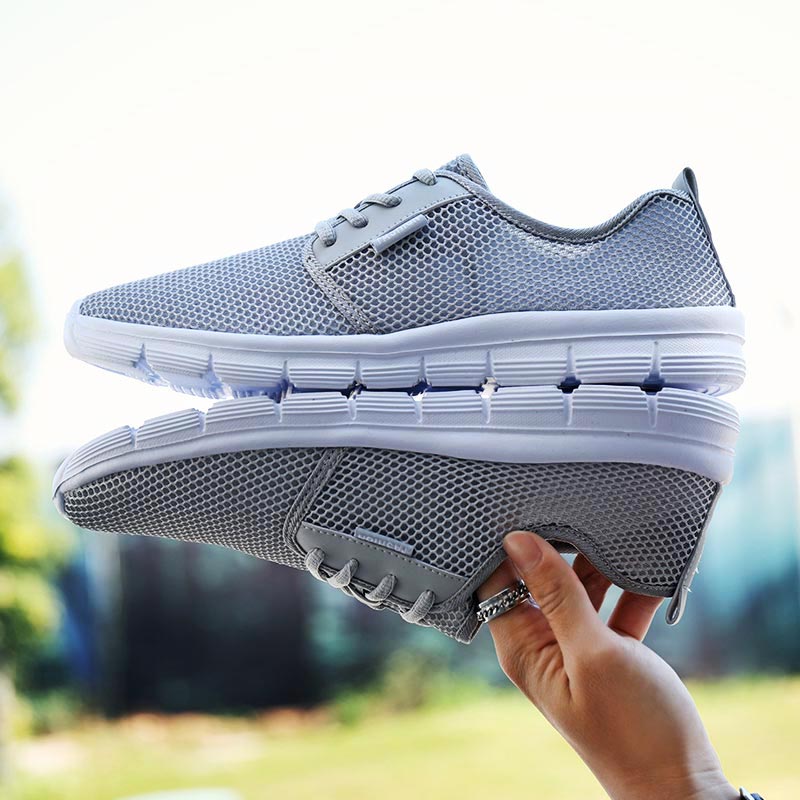 Pilates Yoga For Weight Loss - Big Size Summer Breathe Mens Sneakers