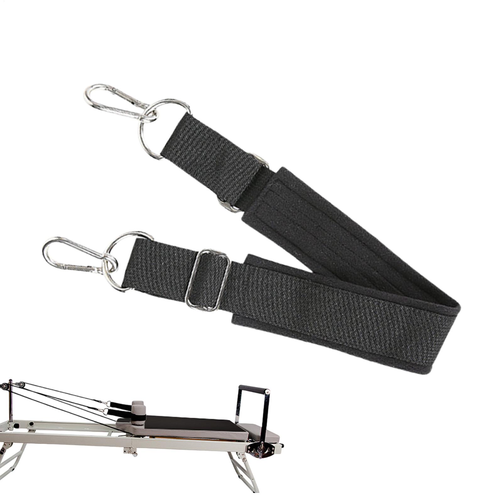 Pilates Yoga Studio - Reformer Footstrap Double-Loop Thickened Non-Slip Adjustable