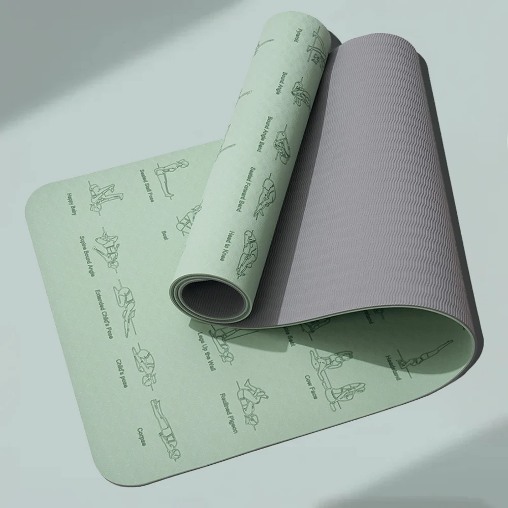6mm Dikke Yoga Anti Slip Mat P - Pilates Yoga Movement review and price