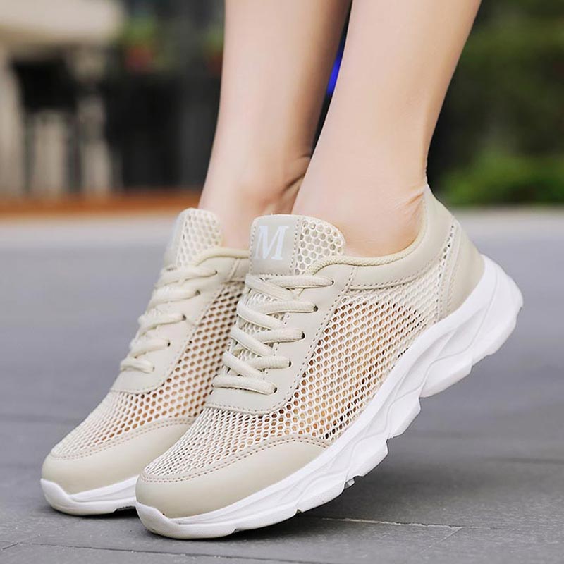 Summer Breathable Sneakers Wom - Pilates Yoga House review and price