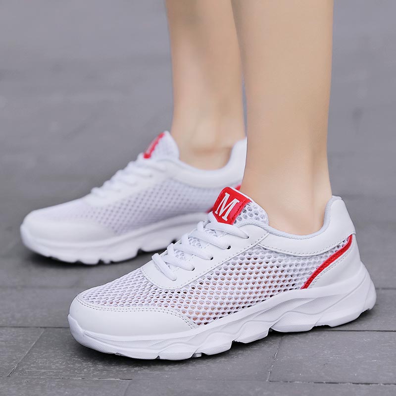 Summer Breathable Sneakers Wom - Pilates Yoga House review and price