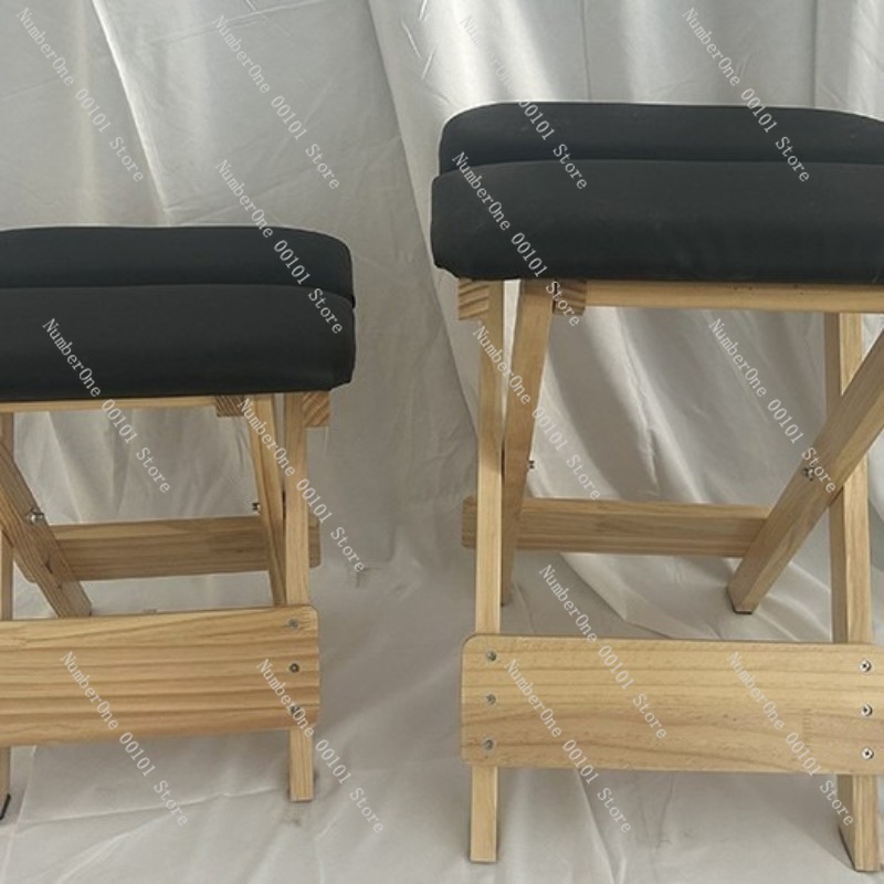Solid Wood Folding Yoga Stool  - Pilates Yoga Chair review and price