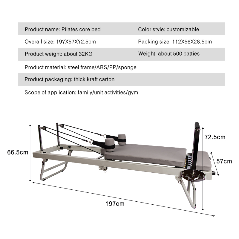 Large Folding Pilates Reformer - Pilates Yoga For Weight Loss review and price
