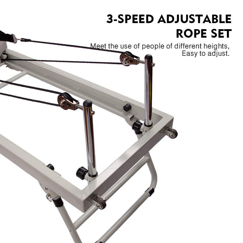 Large Folding Pilates Reformer - Pilates Yoga For Weight Loss review and price