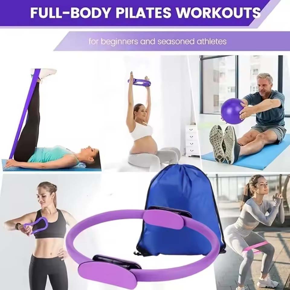 13Pcs/Set Yoga Circle Gym Set  - Pilates Yoga For Weight Loss review and price