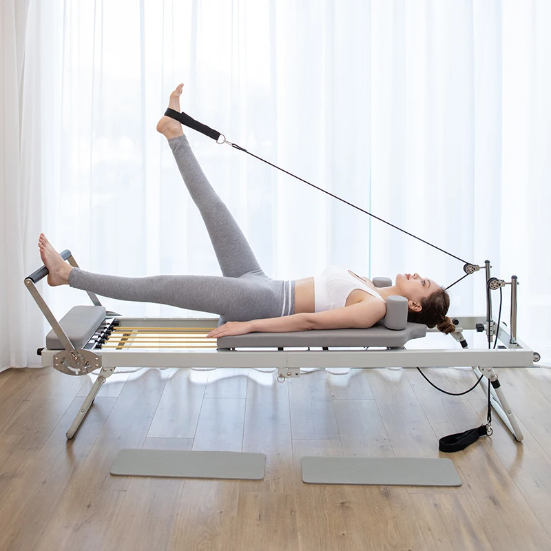 Large Folding Reformer Equipme - Pilates Yoga For Weight Loss review and price
