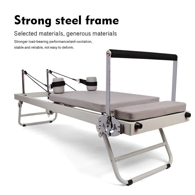 Large Folding Reformer Equipme - Pilates Yoga For Weight Loss review and price