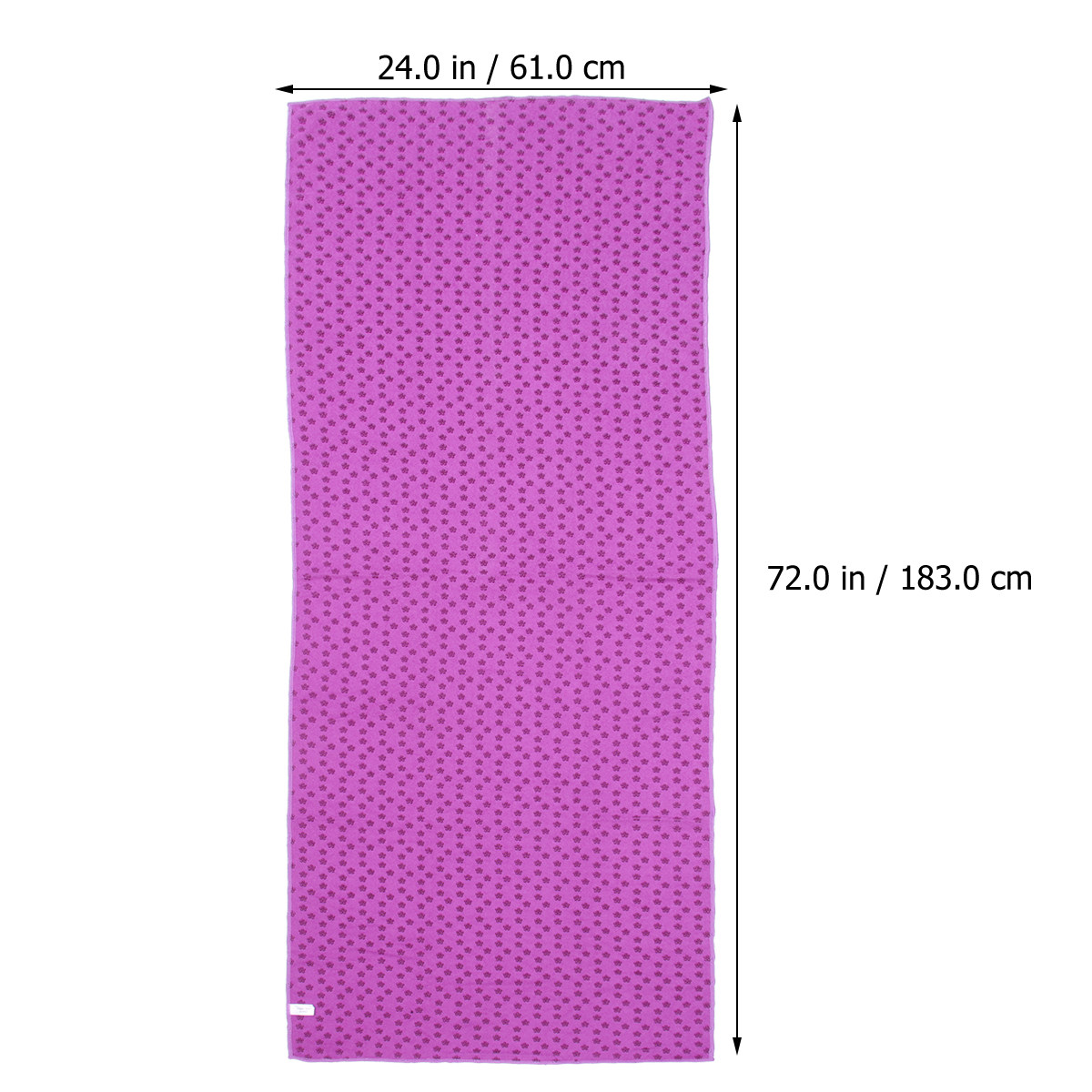 1Pcs Yoga Mat Anti-Skid Plum B - Mat Pilates Yoga review and price