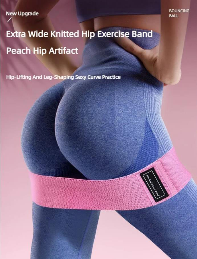 3Pcs Fabric Resistance Hip Boo - Pilates Yoga Circle review and price