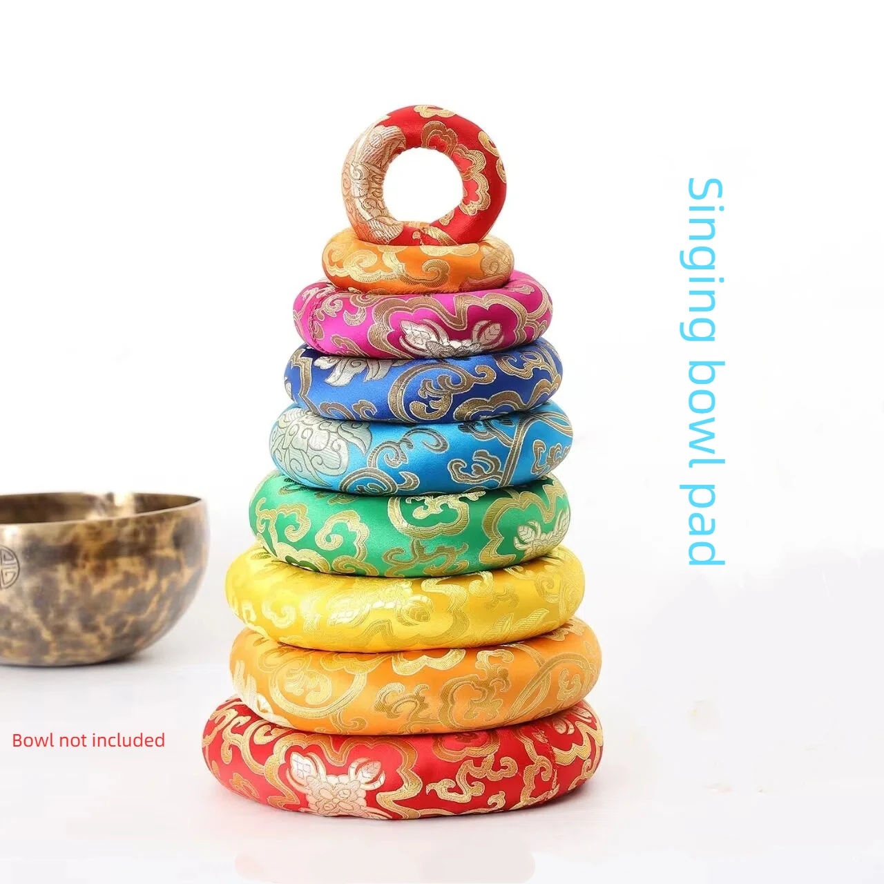 1 Pc Silk Brocade Cushion Pill - Mat Pilates Yoga review and price