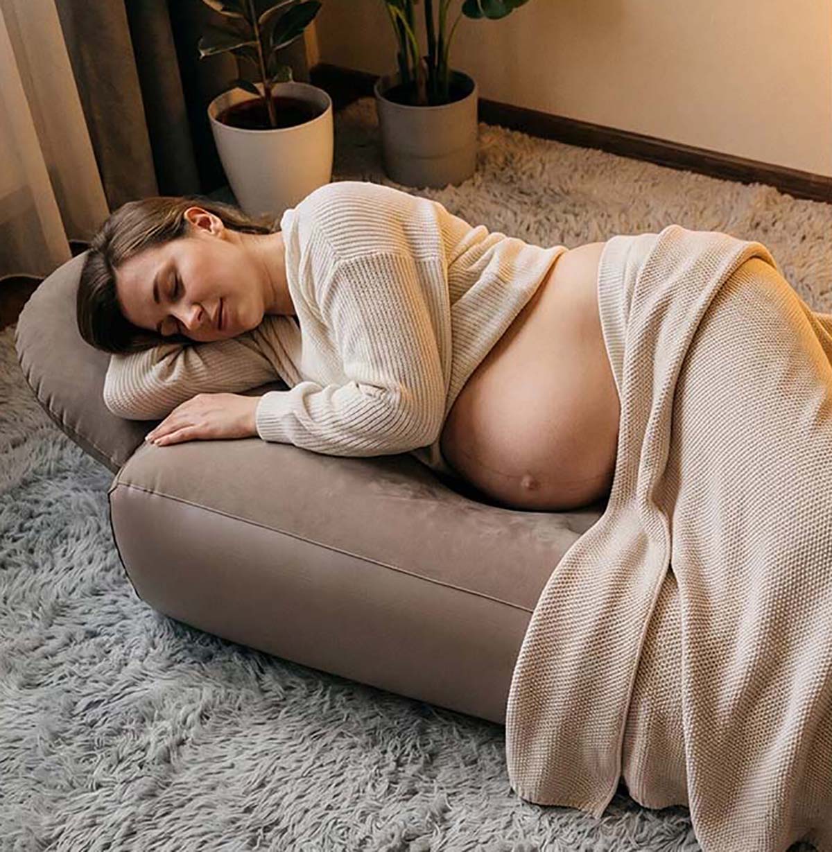 Inflatable Pregnancy Pillow Yo - Pilates Yoga Studio review and price